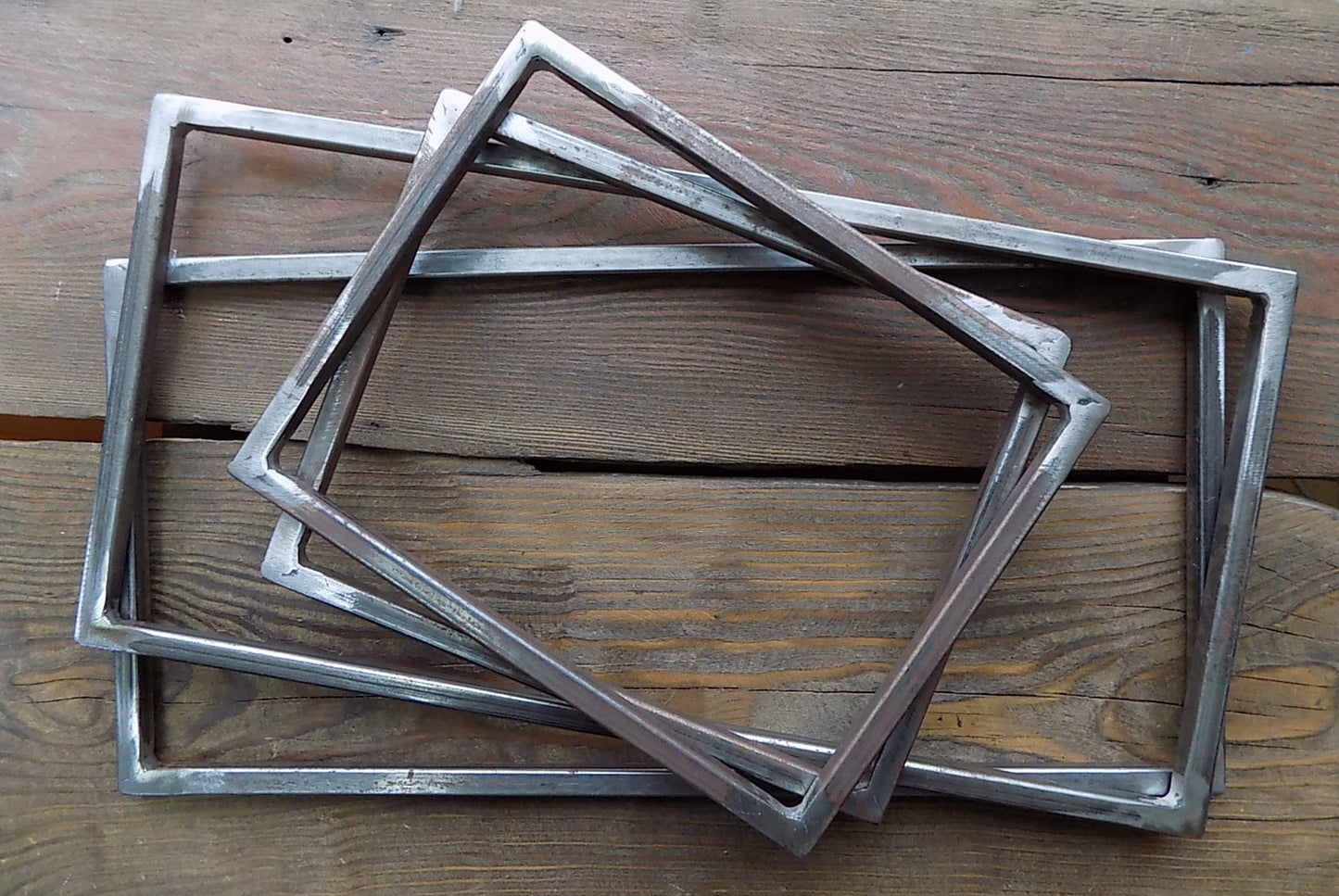 Small Metal Frame , Metal base , Metal Rectangle , Simple Frame , Industrial Metal Frame , Geometric Shapes , DIY Frame , Thick Metal Frame